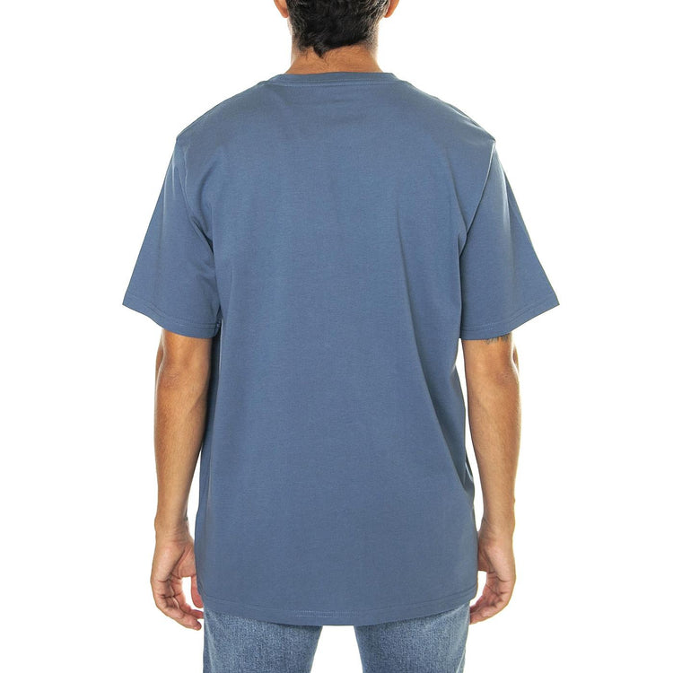 S/S Pocket T-Shirt Positano - Maglietta Girocollo Uomo Blu I030434.2BTXX  CARHARTT WIP 