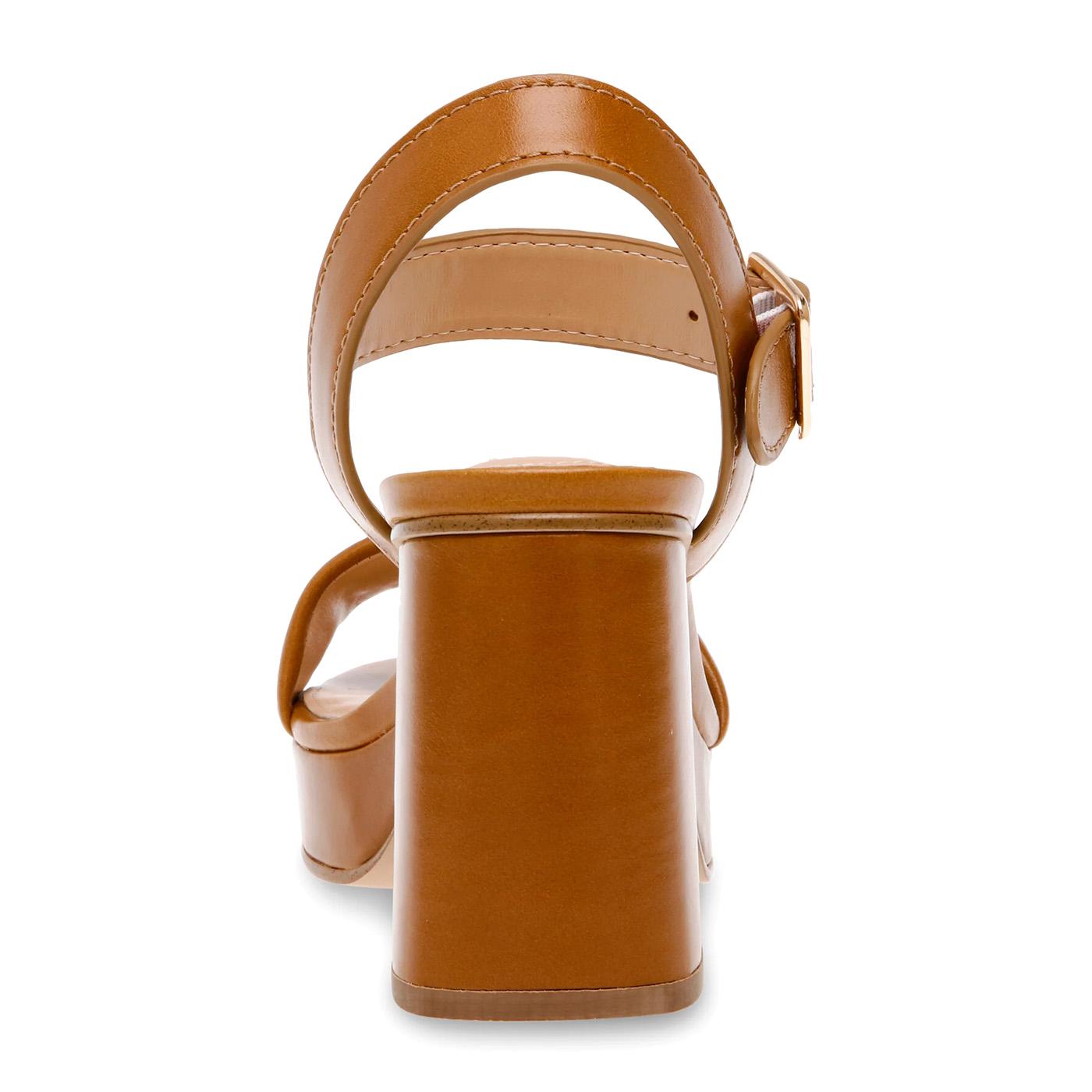 Freefall Cognac Lea Horse - Sandali Donna Marroni SMSFREEFALL-COGLEA  STEVE MADDEN 