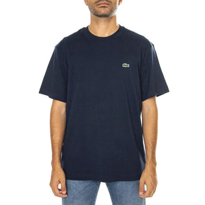T-Shirt 166 - Maglietta Girocollo Uomo Blu TH7318-166  LACOSTE 