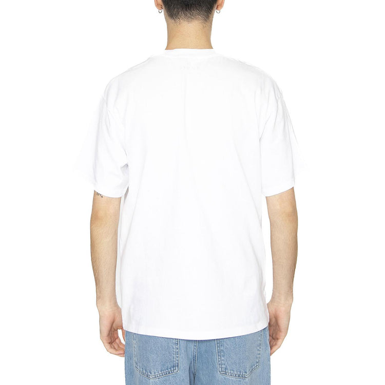 Oversize Basic Ts White - Maglietta Girocollo Uomo Bianca I035016.02.67.-02.67  EDWIN 