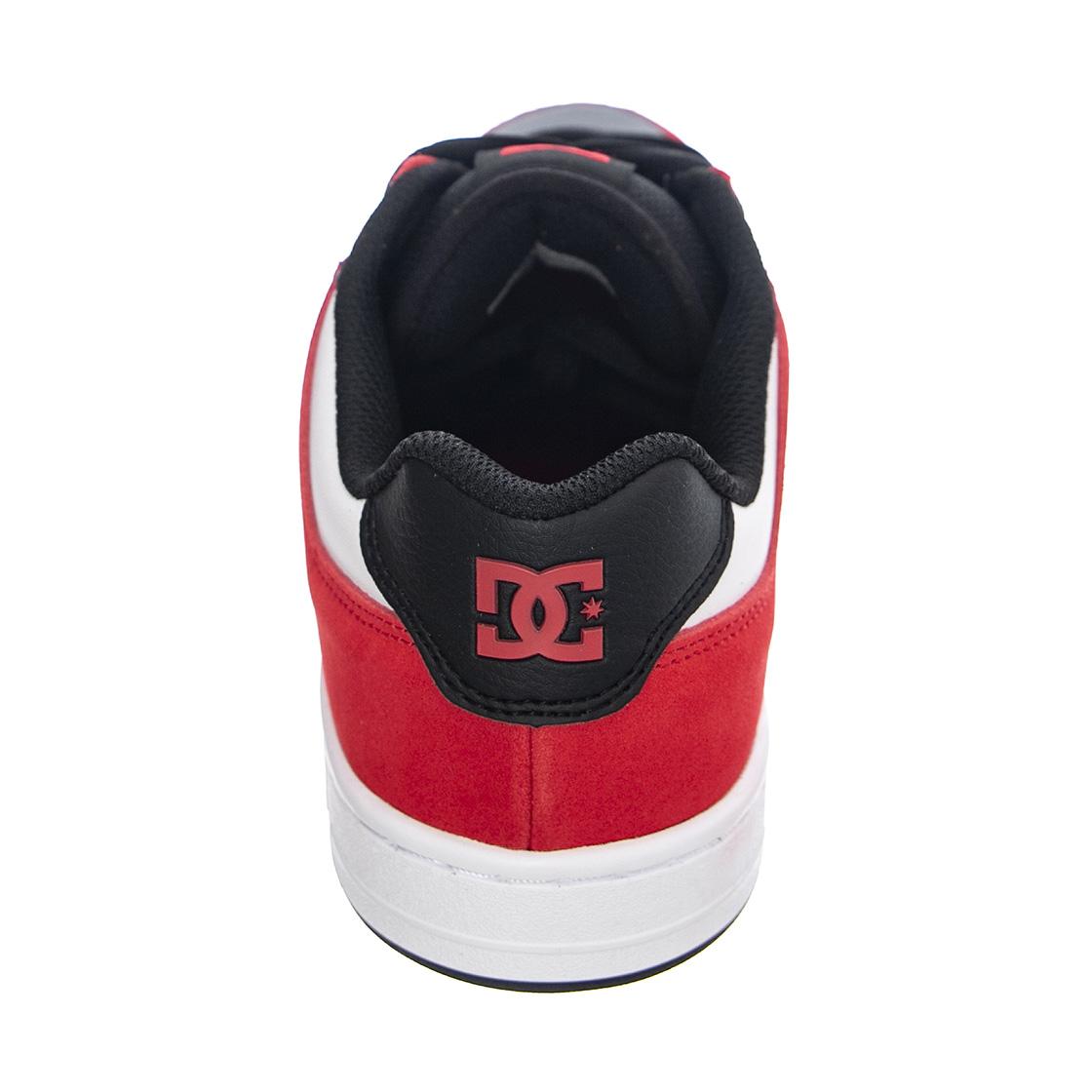 Manteca 4S - Scarpe Stringate Profilo Basso Uomo Rosse / Nere ADYS100670-XRKW  DC 