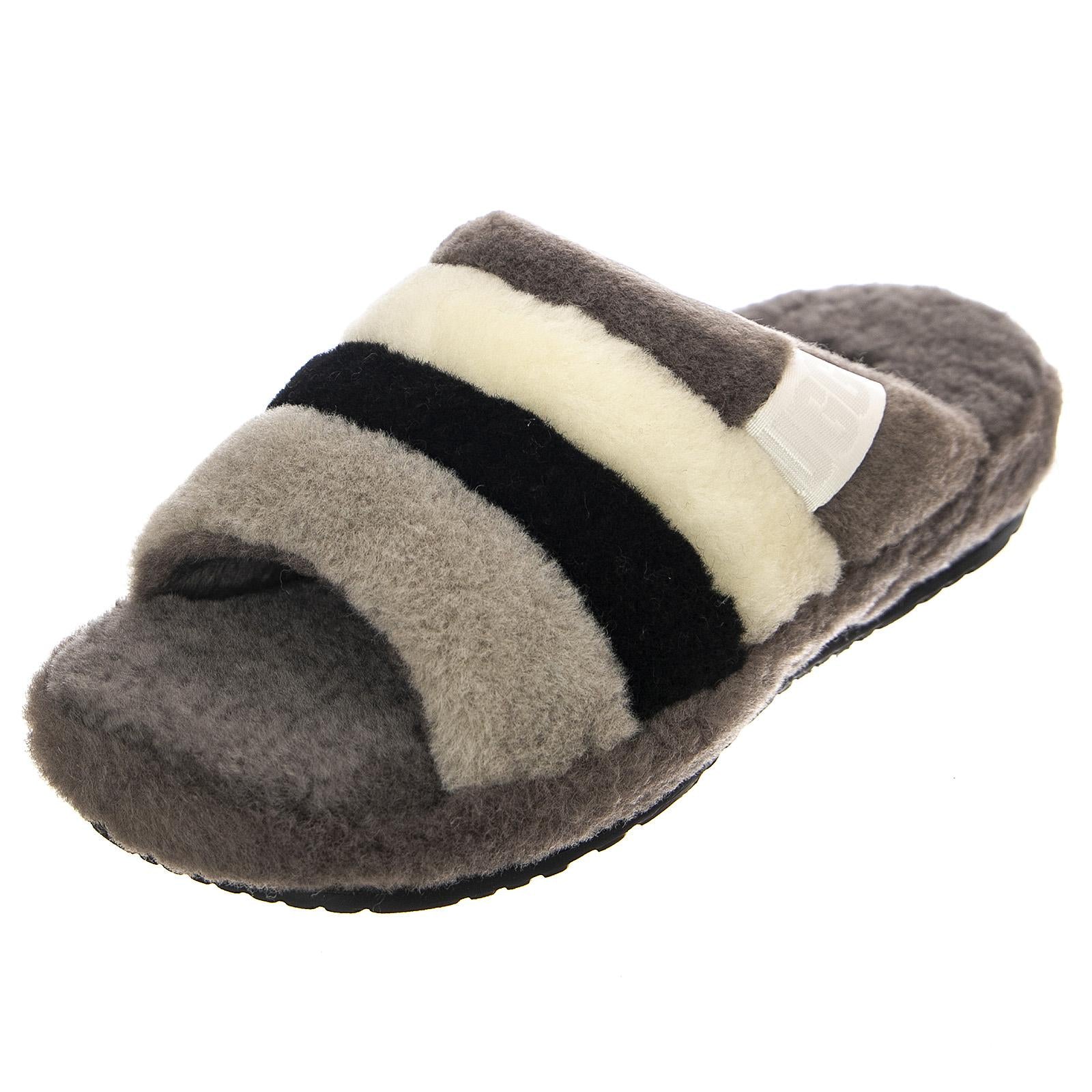 Fluff You Stripes - Sandali Uomo Multicolore UGMFLUYDGMU1123772M . UGG 