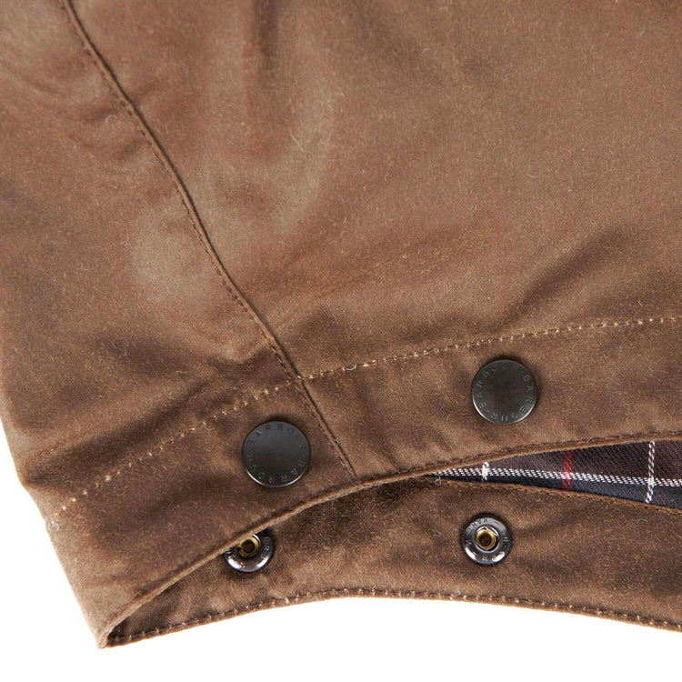 Waxed Cotton Hood Bark - Cappuccio Marrone MHO0004-BR31-FW23  BARBOUR 