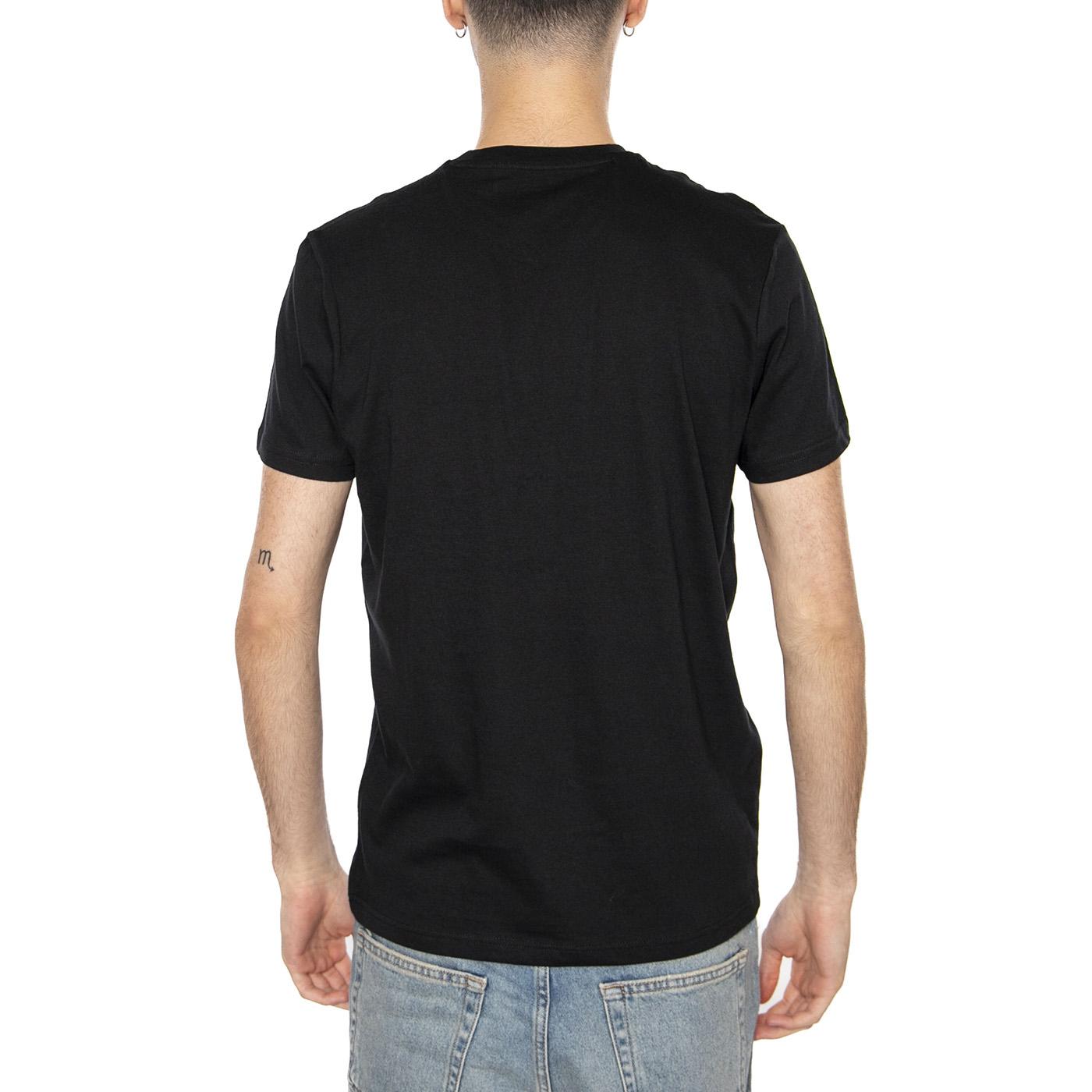 Twin Pack Crew White - Set da Due Magliette Girocollo Uomo Bianca e Nera 112117018  LEE 