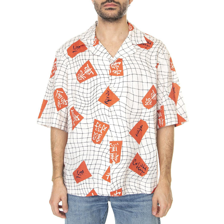 M' Shogi Shirt S/S Multicolor - Camicia Maniche Corte Uomo Multicolore I031863.08.67.  EDWIN 