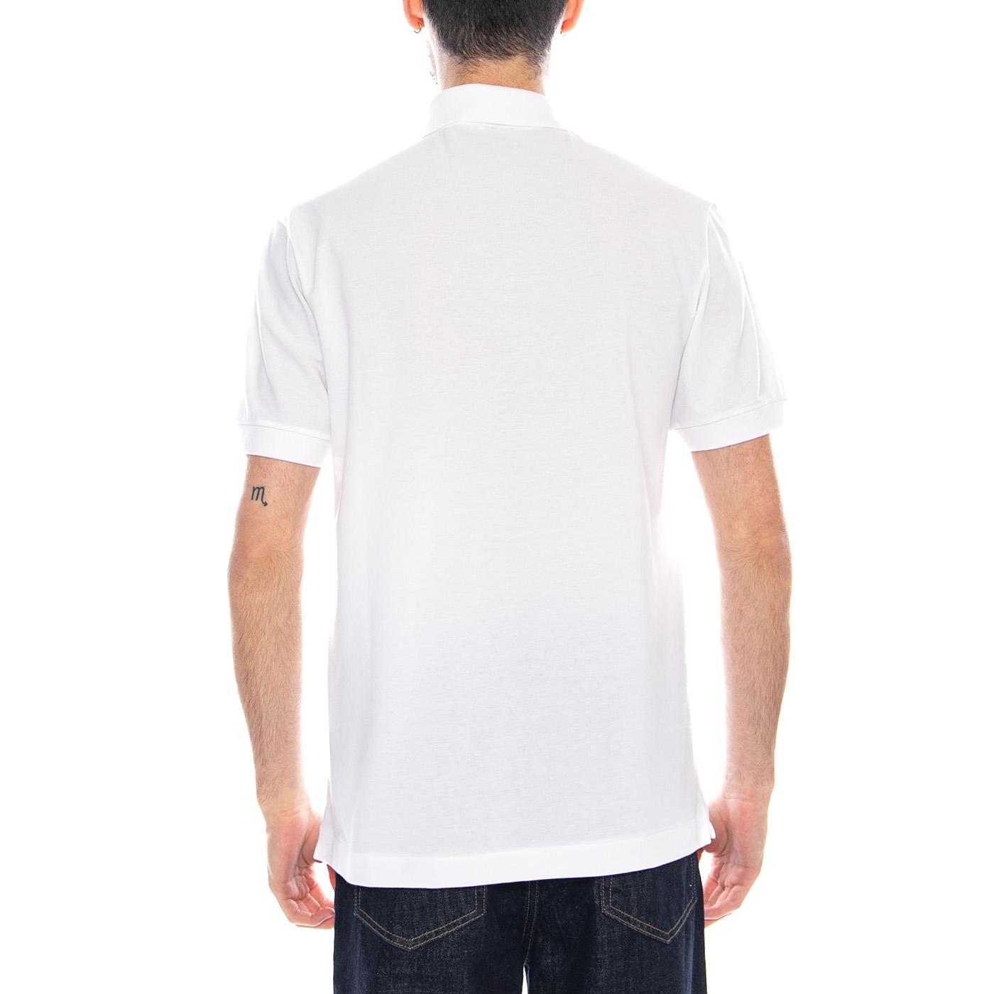 Maglietta M/C - Polo Lacoste con Logo Uomo Bianca PH9851 001 LACOSTE 