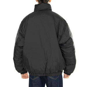 Studio Mock Neck Anorak Black - Giacca Uomo Nera 121800544-BLK  OBEY 