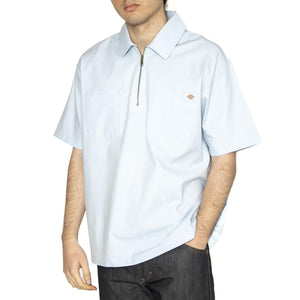 Ranch Qz Shirt Skyway - Camicia Maniche Corte Uomo Blu DK0A4Z7TK541  DICKIES 