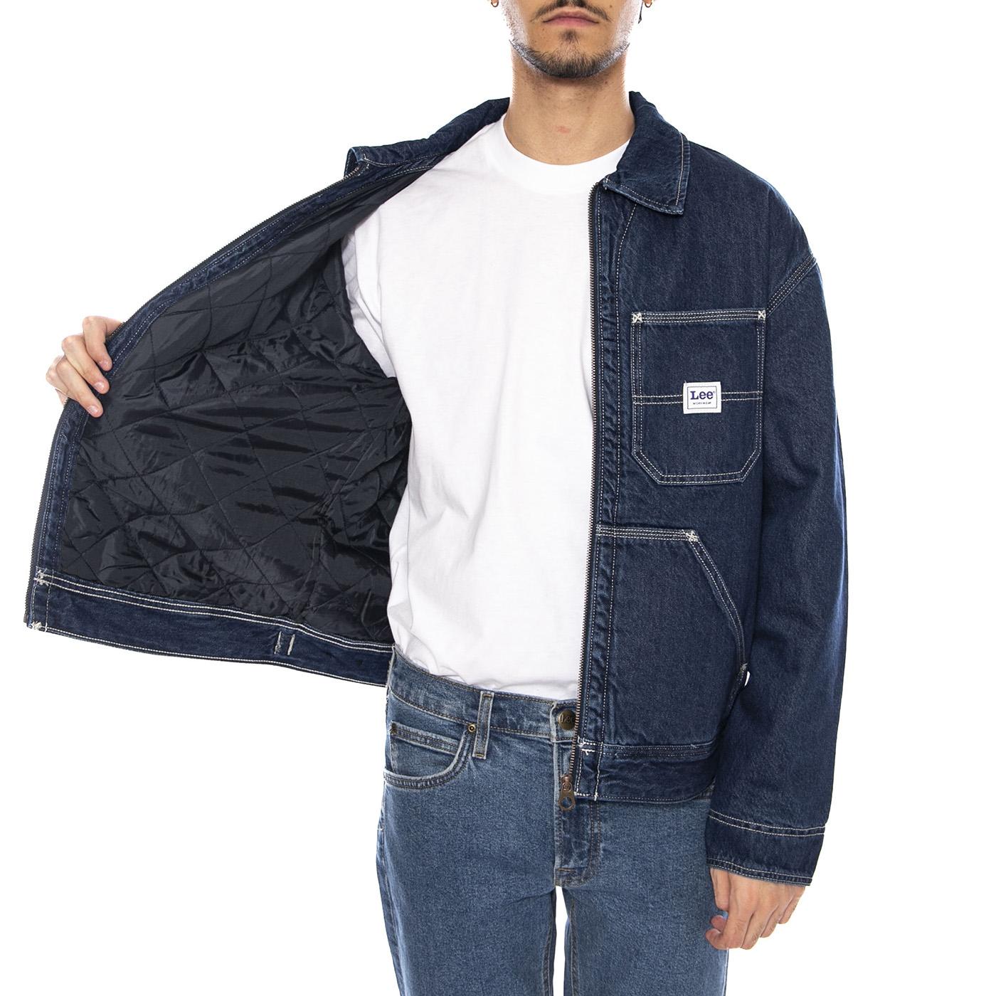 91W Lined WW Jacket Save It - Giacca Denim Jeans Uomo Blu 112370464  LEE 