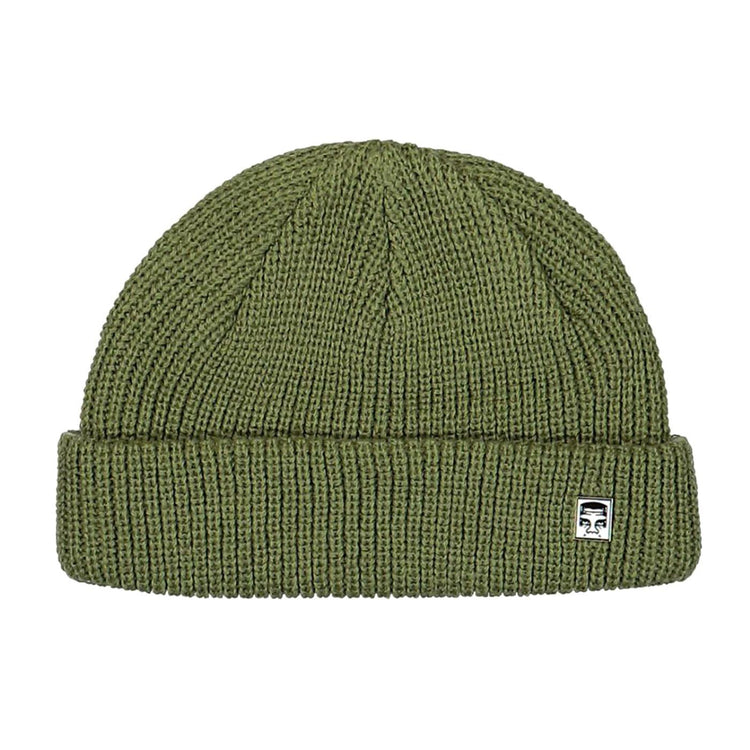Micro Beanie Moss Green - Beretto in Maglia Verde 100030125 MGN OBEY 