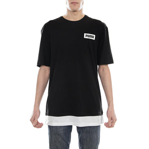 Rebel Tee Cotton Black 85006801  PUMA 