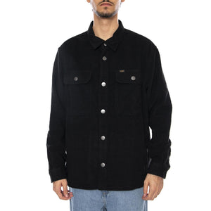 Relaxed Overshirt Unionall Black - Sovracamicia Uomo Nera 112371309  LEE 
