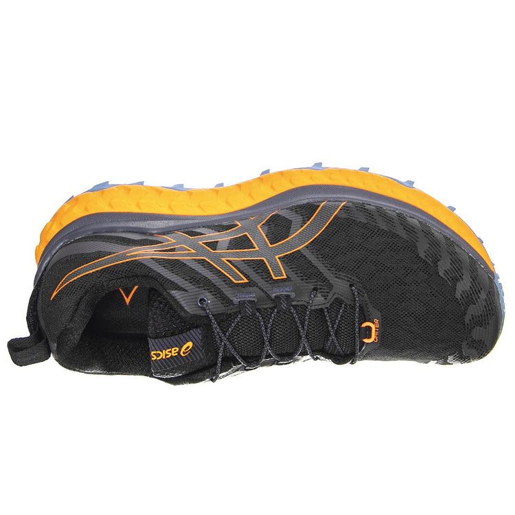 Trabuco Max Black / Shocking Orange - Scarpe Stringate Profilo Basso Uomo Nere 1011B028  ASICS 