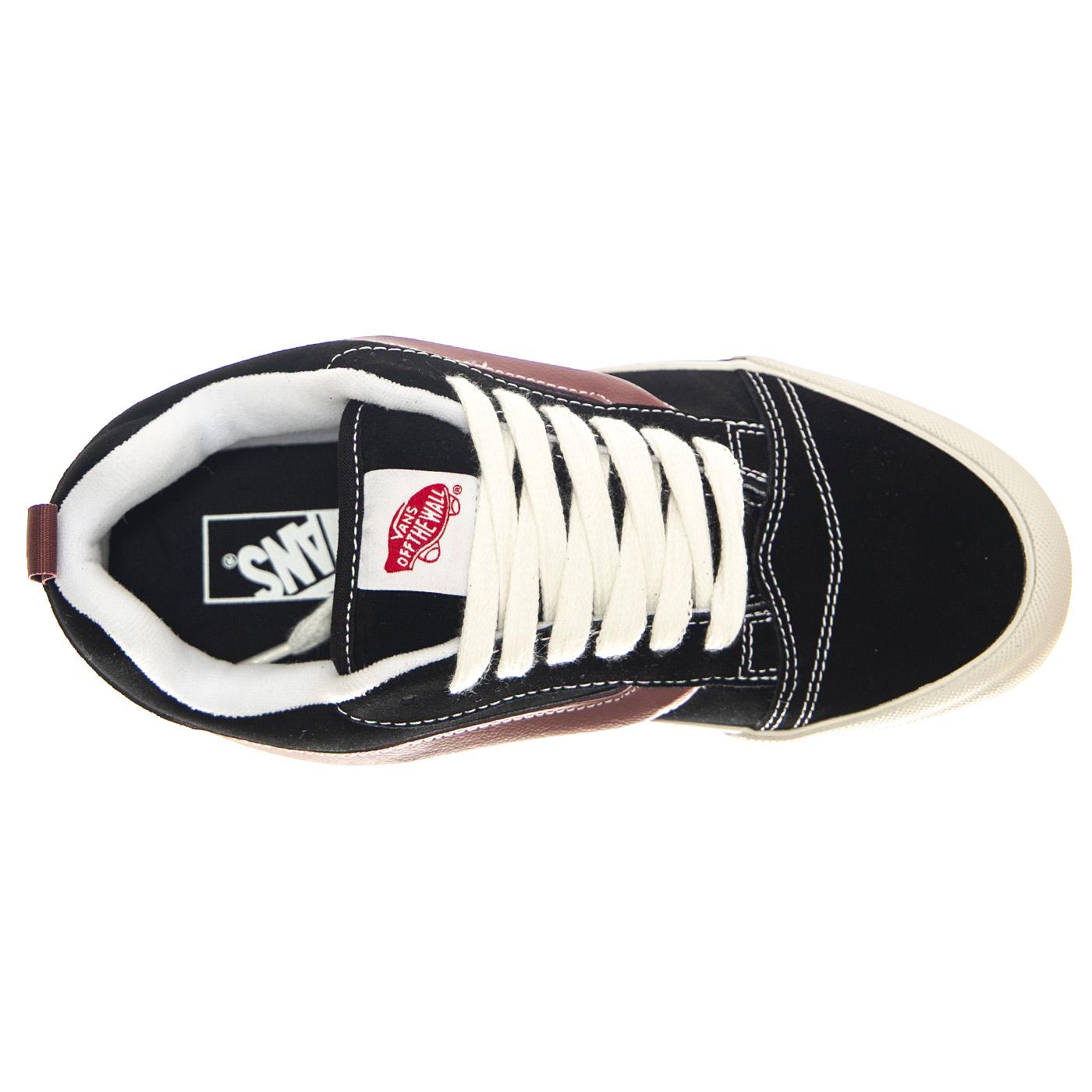 Knu Skool black/port - Scarpe Stringate Profilo Basso Uomo Multicolore VN0009QC2Q11  VANS 