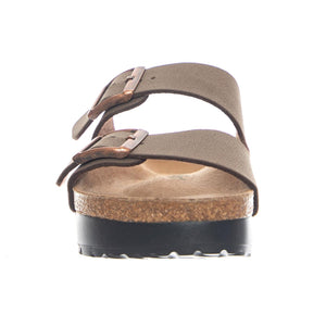 Arizona Platform Vegan Birkibuc Narrow Fit Mocca - Sandali Donna Marroni 1027417 MCA BIRKENSTOCK 
