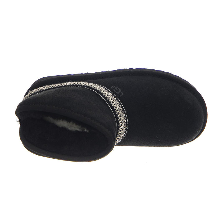 K Classic Mini Crescent Black - Stivali Bambini Neri UGKCLMCRBK1157697K  UGG 