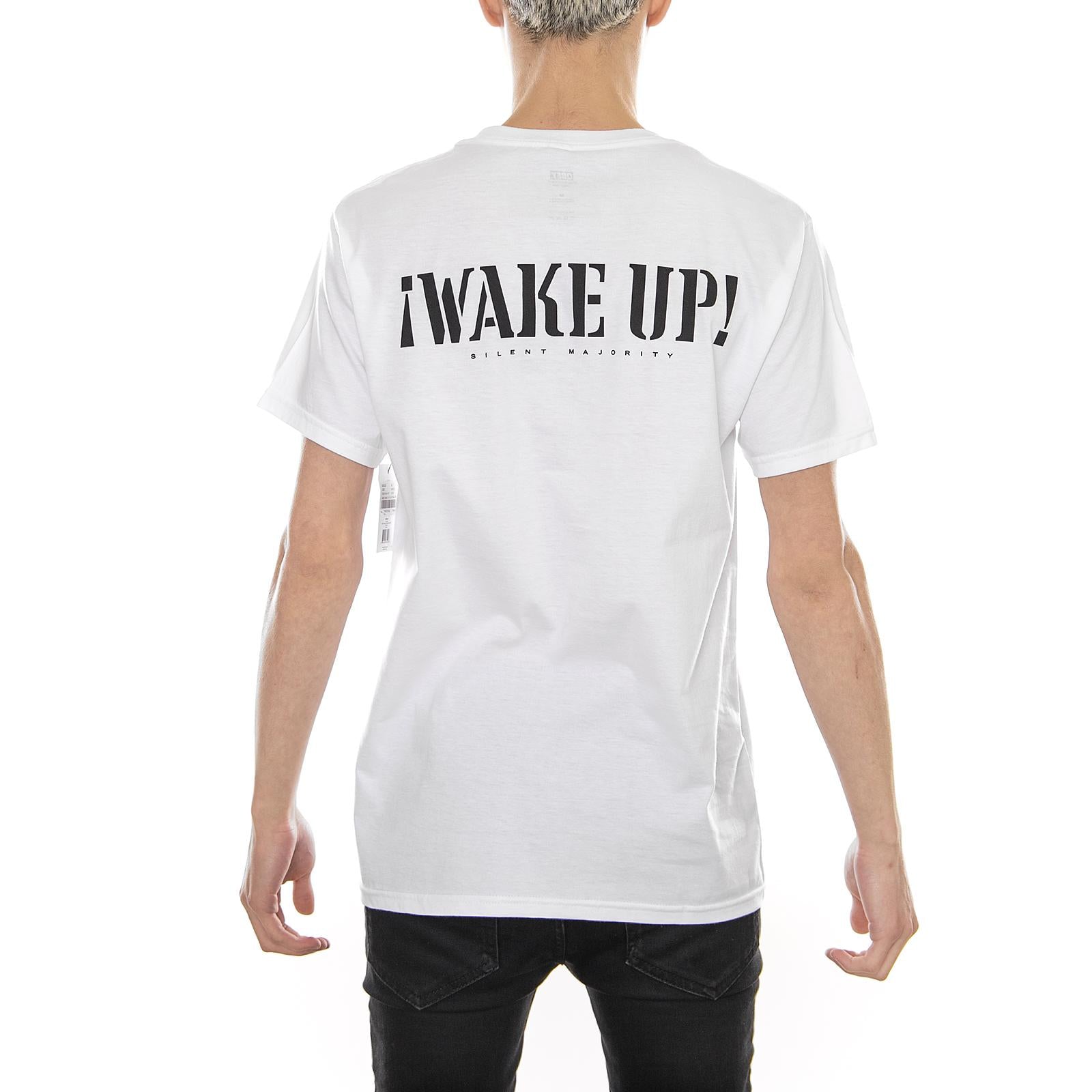 OBEY WAKE UP SILENT MAJORITY WHITE 165361698-WHT  OBEY 