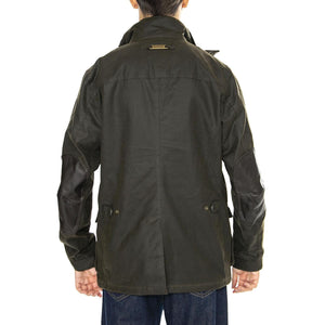 Ogston Wax Jacket Olive - Giacca Uomo Verde MWX0700-OL51 . BARBOUR 
