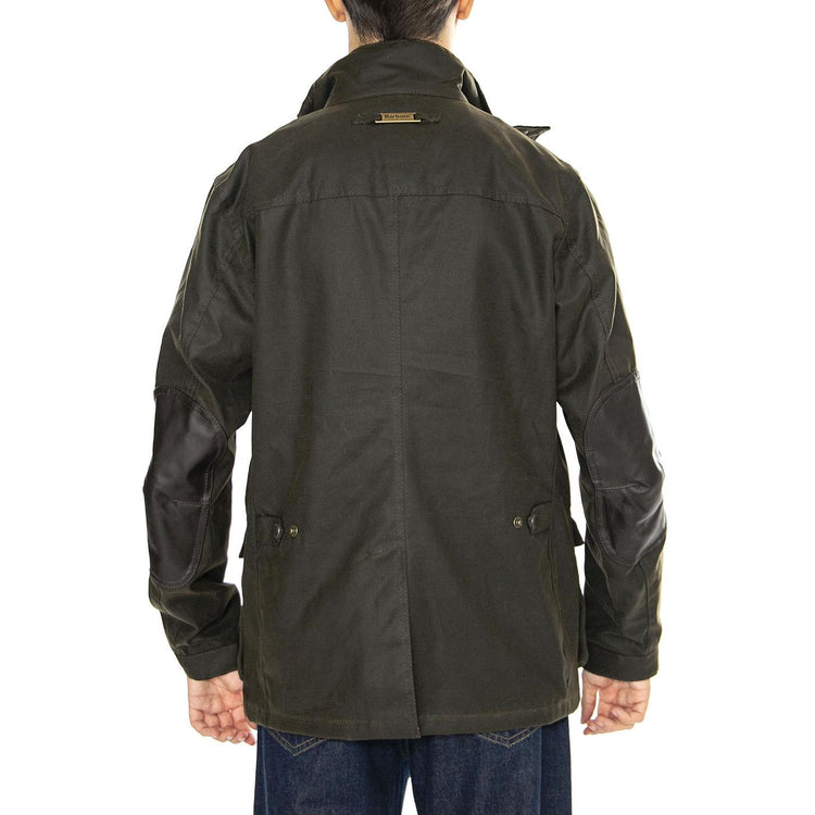 Ogston Wax Jacket Olive - Giacca Uomo Verde MWX0700-OL51 . BARBOUR 