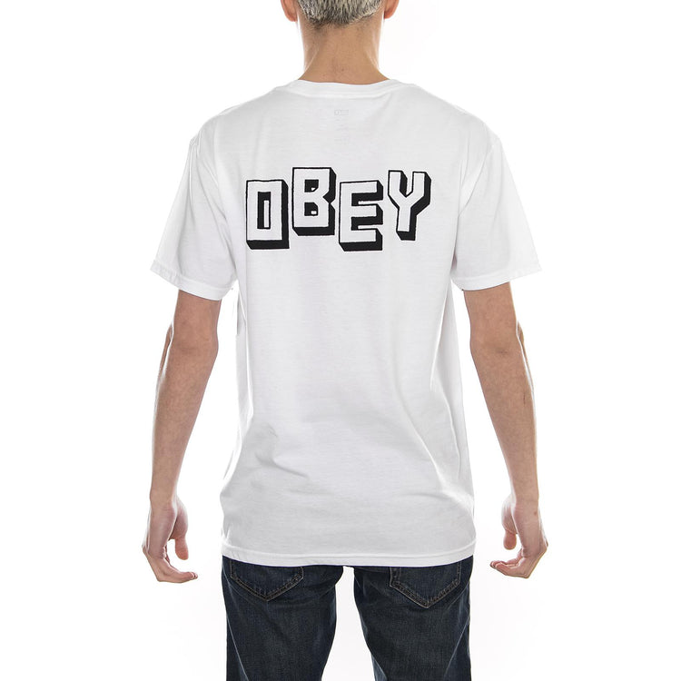 JUMBLE OBEY WHITE 165361687-WHT  OBEY 
