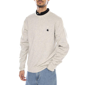 Madison Sweater Fleur De Sel / Black - Maglione Girocollo Uomo Crema I030841.2NQXX  CARHARTT WIP 