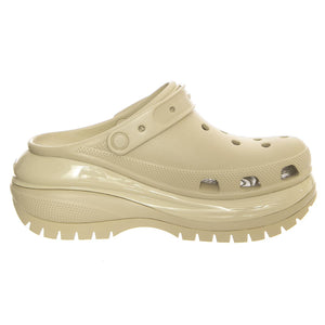 Classic Mega Crush Clog W-BONE - Sandali Donna Beige CR.207988-BONE  CROCS 