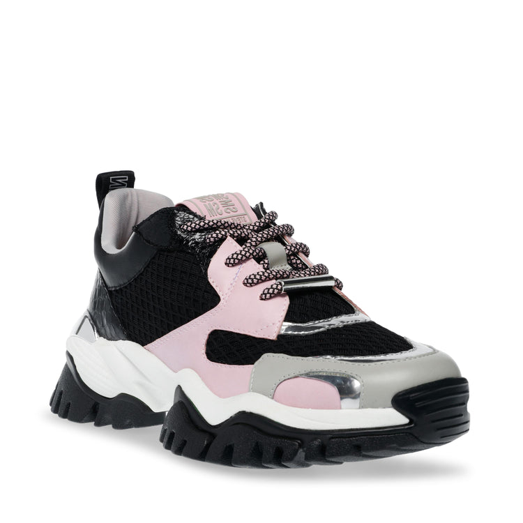 Trilling Pink / Blk - Scarpe Stringate Profilo Basso Donna Rosa / Nere SMPTHRILLING-PIN  STEVE MADDEN 