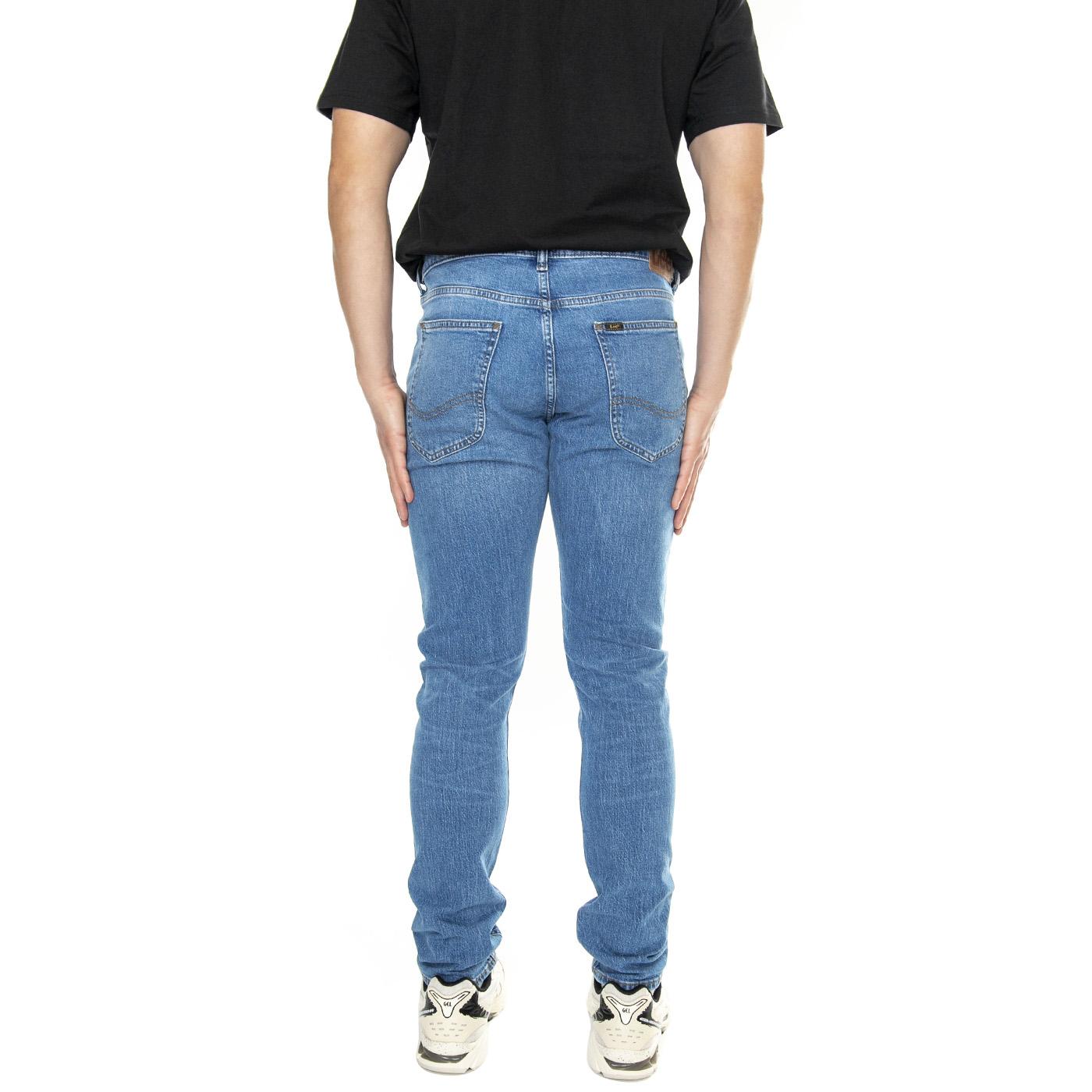 Luke Indigo Vinatge - Pantaloni Denim Jeans Uomo Blu 112349321  LEE 