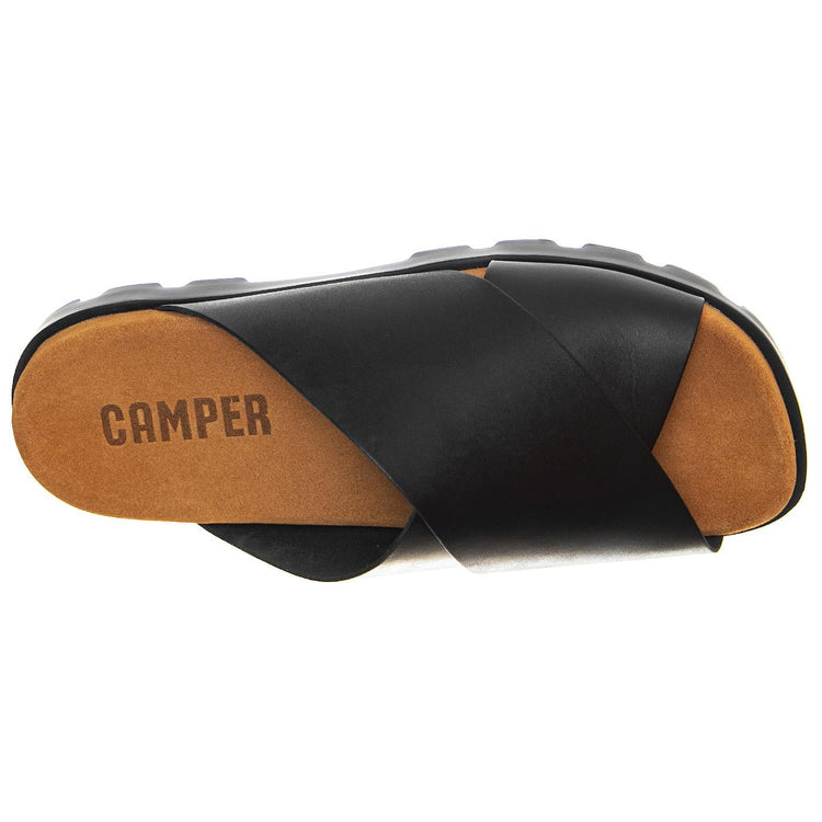 Crucero Negro / Brutus Sandals Negro - Sandali Uomo Neri K100775-013  CAMPER 