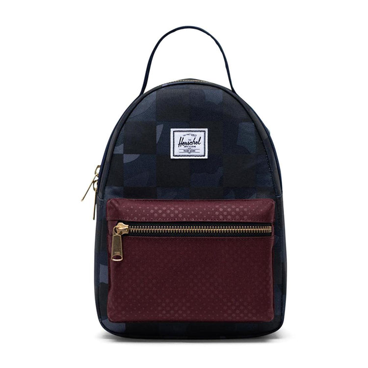 Nova Mini Night Camo / Plum Dot Check / Checker - Zaino Multicolore 10501-03034-OS  HERSCHEL 