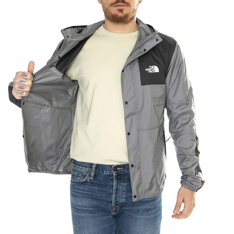 M Seasonal Mountain Jacket Eu Smoked Pearl - Giacca Uomo Grigia NF0A5IG30UZ1  THE NORTH FACE 
