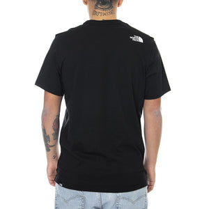 Mens Fine Alp T-Shirt - Tnf Black - Maglietta Girocollo Uomo Nera NF0A4SZUJK31  THE NORTH FACE 