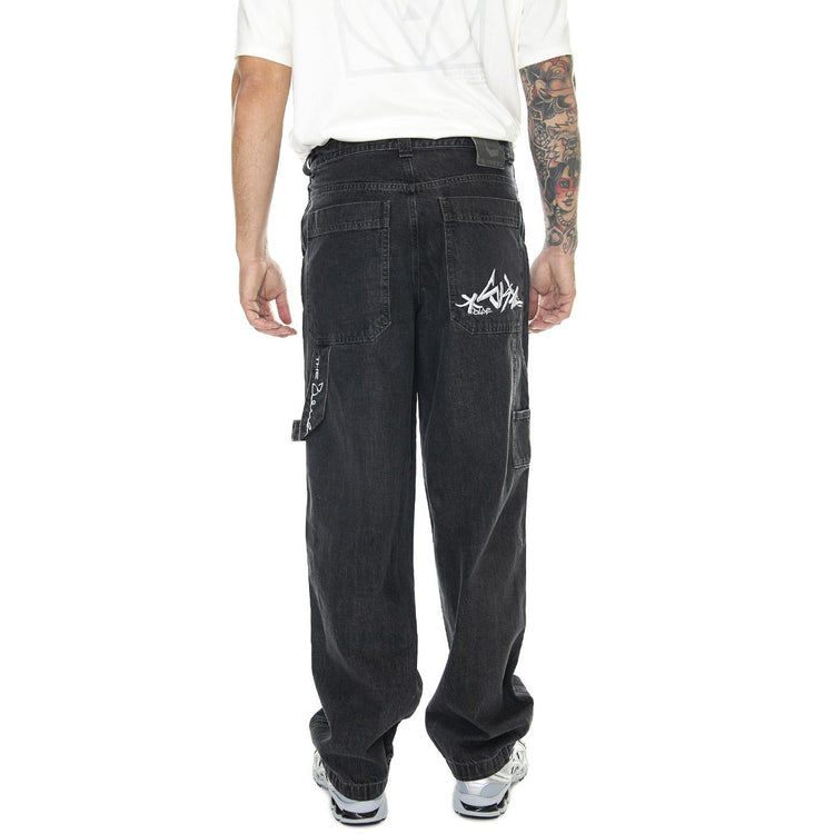 Pantalone Lungo Baggy Nero BLAK-LF5042  BLUESKIN 