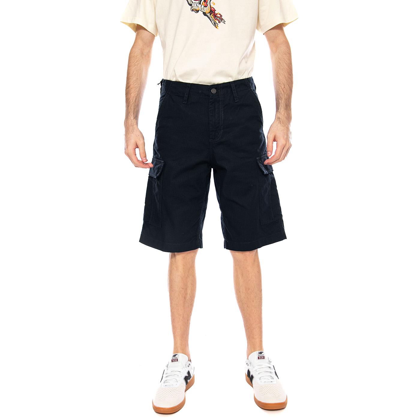 Regular Cargo Short Deep Night - Bermuda Uomo Neri I028246 J002 CARHARTT WIP 