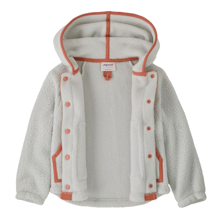 Baby Retro Pile Jkt CRGY - Giacca Bambinin Grigia 61147 CRGY PATAGONIA 