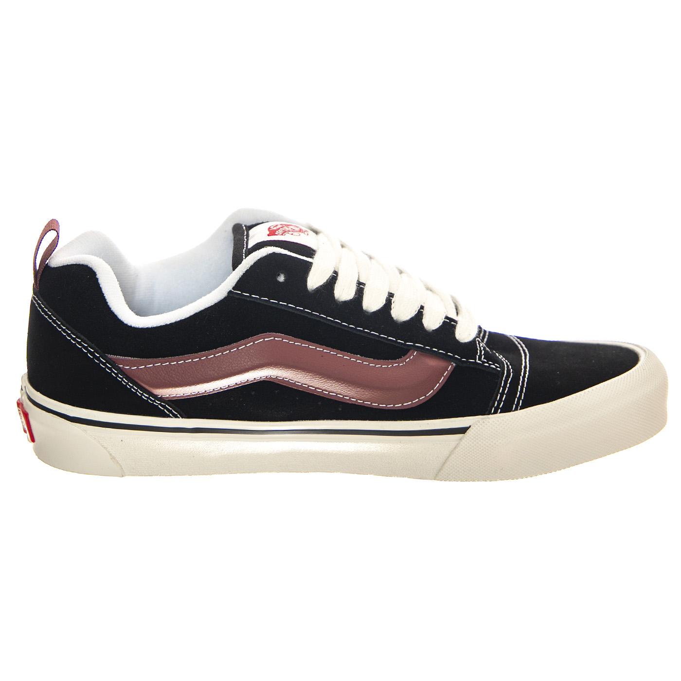 Knu Skool black/port - Scarpe Stringate Profilo Basso Uomo Multicolore VN0009QC2Q11  VANS 