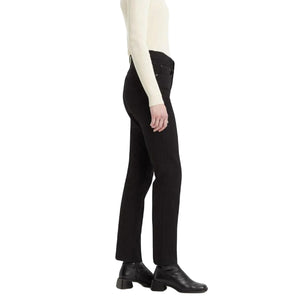 724 HIGH RISE STRAIGHT JEANS - Pantaloni Denim Jeans Donna Neri 188830321 . LEVIS 
