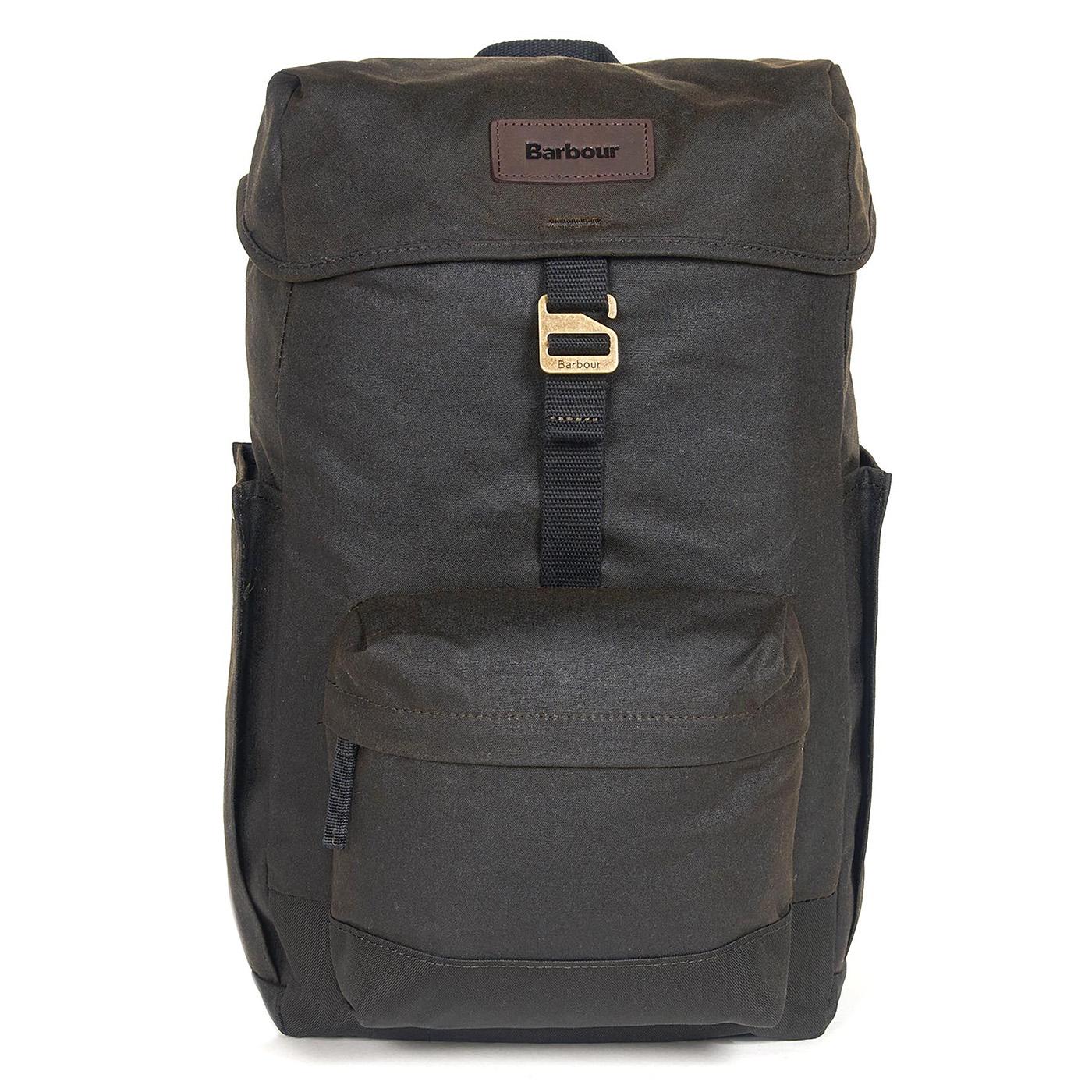 Essential Wax Backpack Olive - Zaino Verde UBA0570-OL71-FW23  BARBOUR 