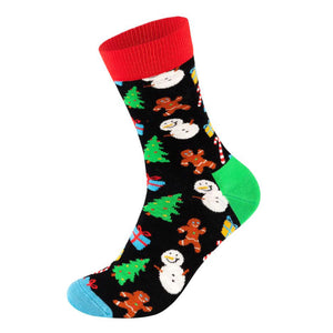 2-Pack Big Dot Snowman Gift Set Black - Set da Due Paia di Calzini Multicolore XBDS02-6500  HAPPY SOCKS 