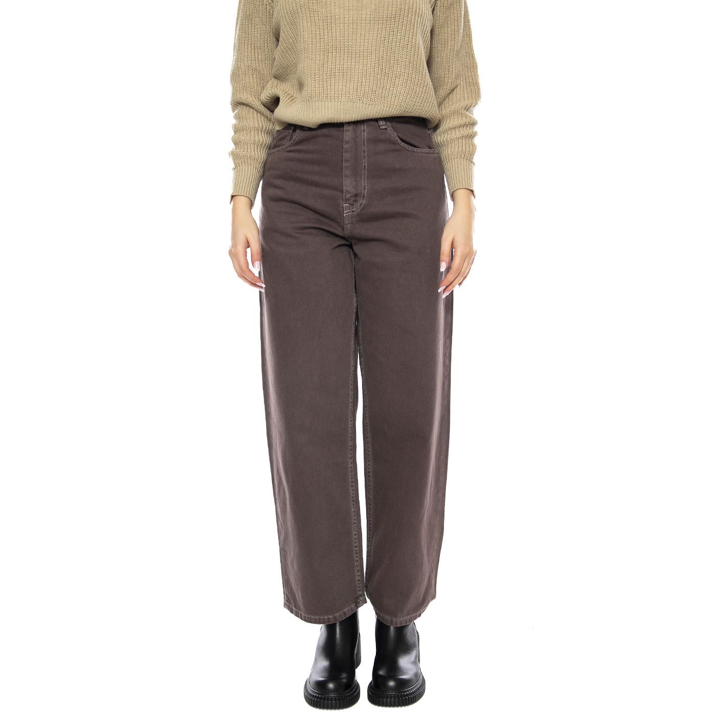 W Brandon Pant - Marrone - Pantaloni Donna I034837_33H_4J . CARHARTT WIP 