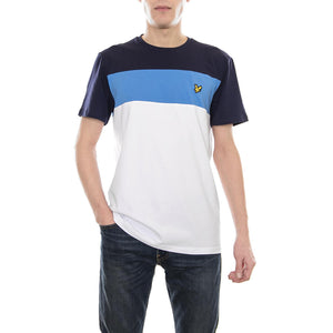 Slim Fit Block Stripe T-Shirt TS828V-626  LYLE & SCOTT 