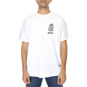 Time Erk14 Serigraphy Serie 01 - Maglietta Girocollo Uomo Bianca TIMEKEY-ERK14  LONDON STORE 