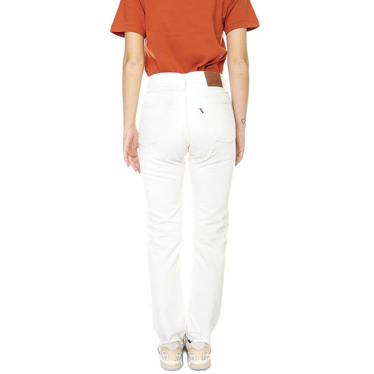 501 Jeans For Women Yacht Time Neutral - Pantaloni Denim Jeans Donna Bianchi 12501-0413  LEVIS 