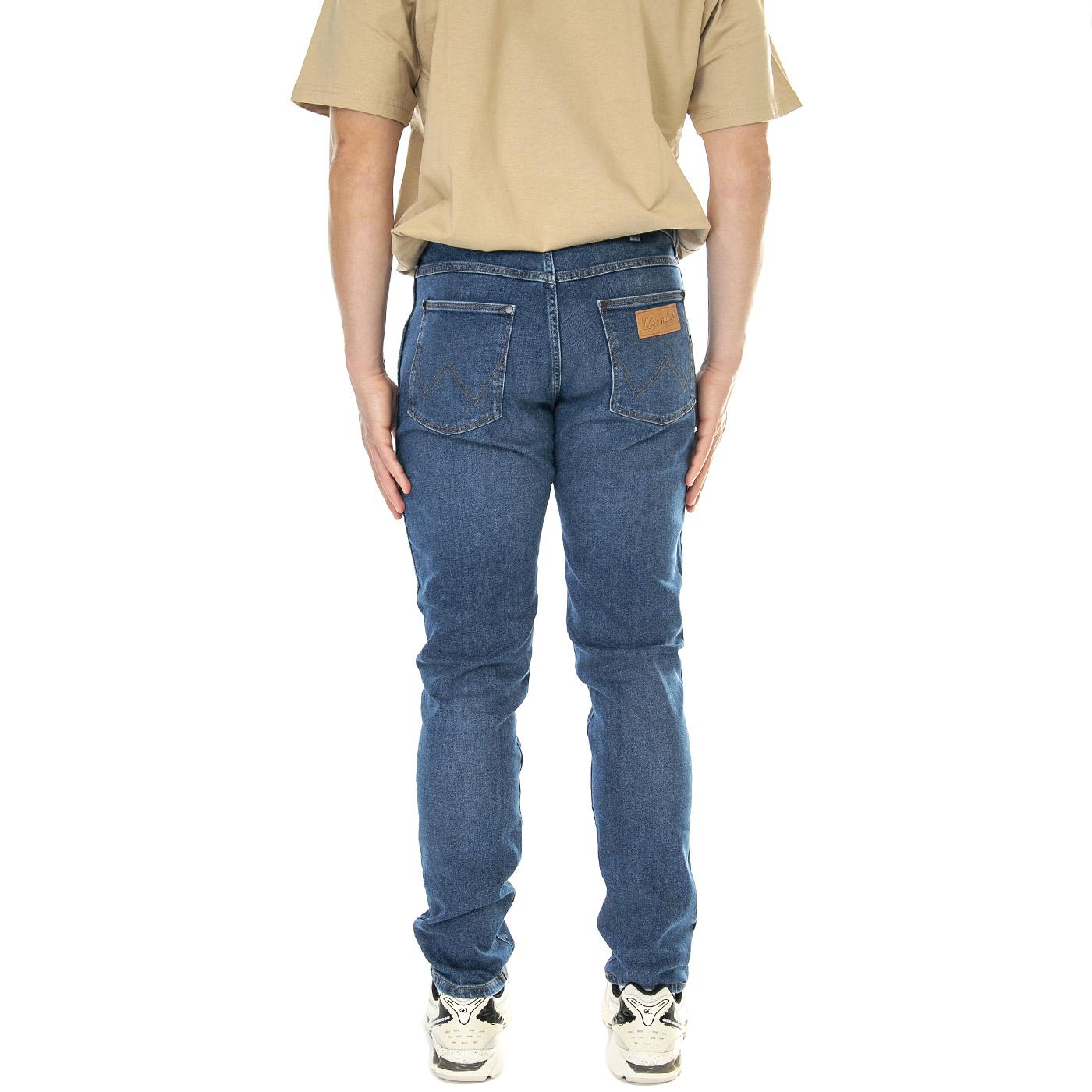 Larston Country Boy Denim Pants - Pantaloni Denim Jeans Uomo Blu W18S8423M  WRANGLER 