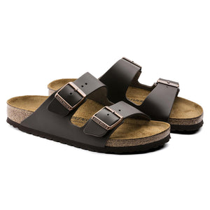 Arizona BS Dark Brown Natural Leather Narrow Fit - Sandali Uomo Marroni (Calzata Stretta) 0051103 . BIRKENSTOCK 