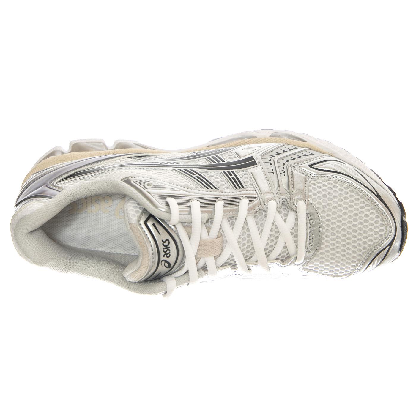 GEL-KAYANO 14 WHITE / GRAPHITE GREY - Scarpe Stringate Uomo Bianche 1203A537 110 ASICS 