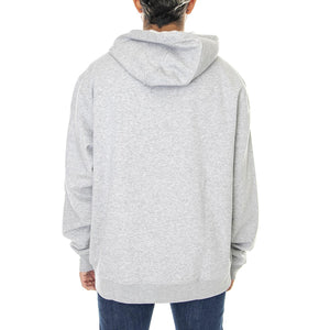 Logo Graphic Fleece Hoodie Heather Grey - Felpa con Cappuccio Uomo Grigia DK0A4XTPHG01  DICKIES 