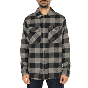 Sacramento Shirt Grey Melange - Camicia Uomo Multicolore DK0A4XDZGYM1  DICKIES 