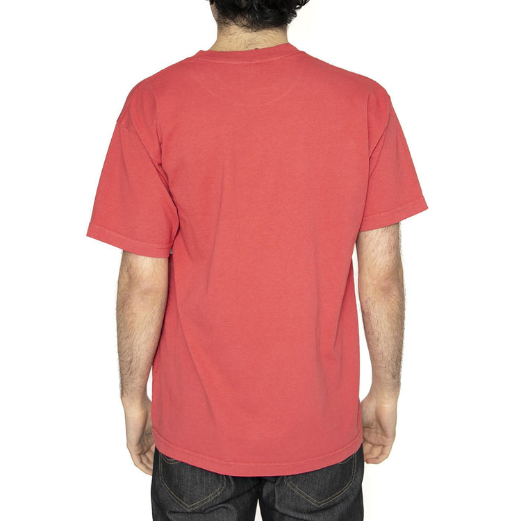 Icon Heavyweight Tee Red - Maglietta Girocollo Uomo Rossa 166913013-MIR  OBEY 
