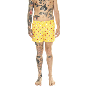 Bunny Swimshorts 2200 - Costume da Bagno Uomo Giallo BUN116-2200-2200  HAPPY SOCKS 